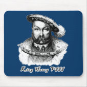 King Henry VIII Portrait Tshirts, Canvas tassen Muismat (Voorkant)