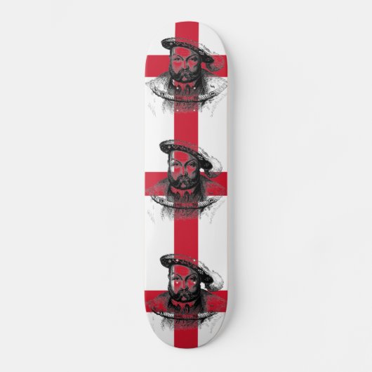 King Henry VIII Skateboard (Voorkant)