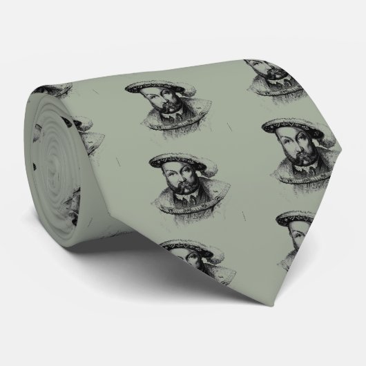 King Henry VIII Stropdas (Opgerold)