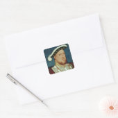 King Henry VIII Vierkante Sticker (Envelop)