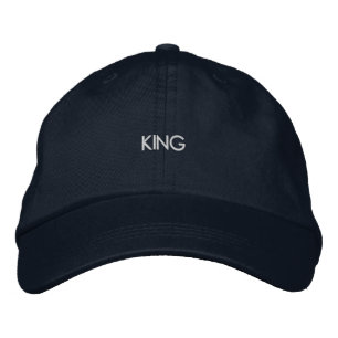 KING Heren Super willen een Modehoed Jongens maken Geborduurde Pet