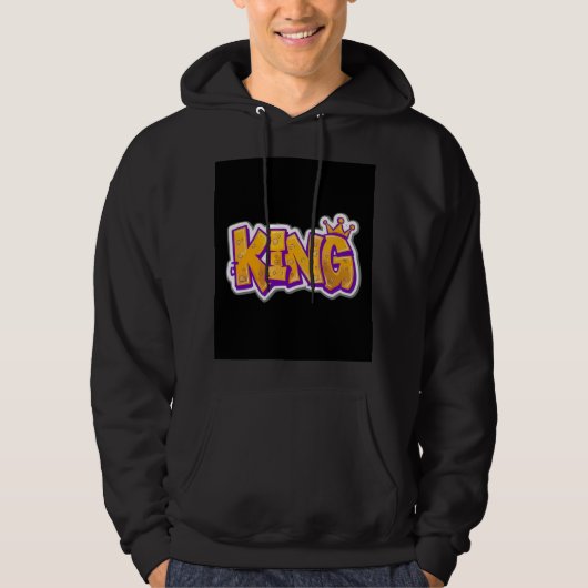 King hoodie (Voorkant)