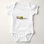 King Hopeton Jamaican style Logo Romper (Voorkant)