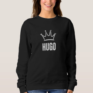 King Hugo Crown - Aangepaste voornaam Verjaardag # Trui