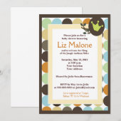 KING in Oerwoud 5x7 Baby Shower uitnodigingen (Voorkant / Achterkant)