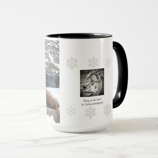 King in the Snow mug Mok (Voorkant rechts)