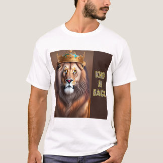 King is terug t-shirt