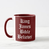 King James Bible Believer Christelijke Gepersonali Mok (Links)