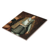 King James I of England (1566-1625) (olie op canva Tegeltje (Zijkant)