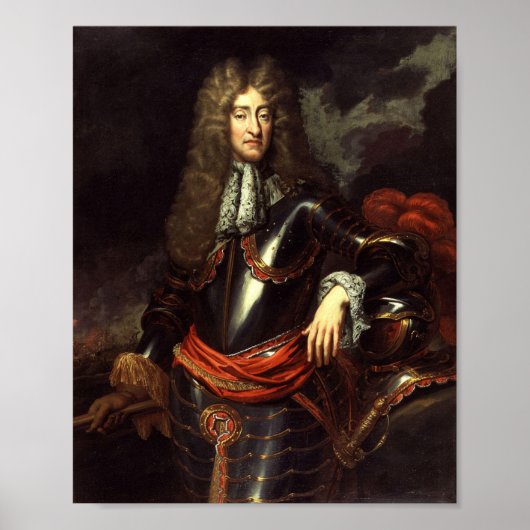 King James II Poster (Voorkant)