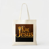 King Jesus Canvas tas (Voorkant)