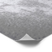 KING JESUS Christelijk Cross Grunge Hand Letter Gr Poster (Hoek)