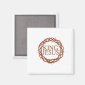 King Jesus Magneet (Voorkant / Achterkant)