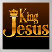 King Jesus Poster (Voorkant)
