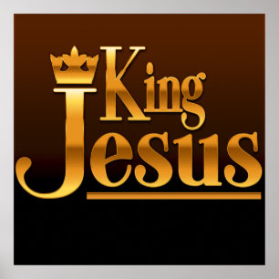 King Jesus Poster