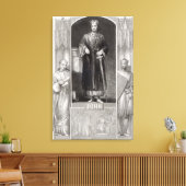 King John Canvas Afdruk (Insitu (Woonkamer))