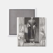 King John Magneet (Voorkant / Achterkant)