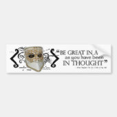 King John Quote Bumpersticker (Voorkant)