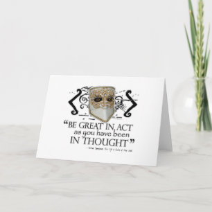 King John Quote Kaart