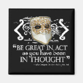 King John Quote Magneet (Voorkant)