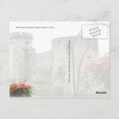 King John's Castle, Limerick, Ierland Briefkaart (Achterkant)