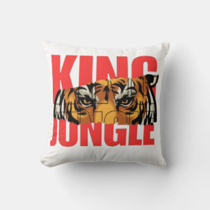 King Jungle – Wild Tijger Power Design Kussen