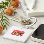 King Jungle – Wild Tijger Power Design Sleutelhanger (Voorkant Rechts)