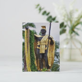 King Kamehameha Briefkaart (Staand voorkant)