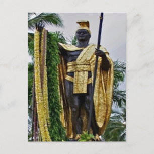 King Kamehameha Briefkaart
