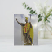 King Kamehameha Briefkaart (Staand voorkant)