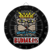 "King Kat" BuddaKats Dartboard Dartbord (Voorkant)
