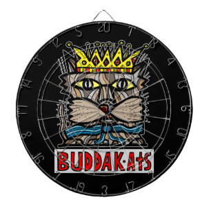 "King Kat" BuddaKats Dartboard Dartbord
