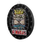 "King Kat" BuddaKats Dartboard Dartbord (Voorkant Rechts)
