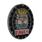 "King Kat" BuddaKats Dartboard Dartbord (Voorkant Links)