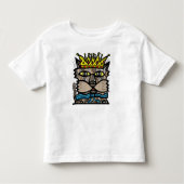 "King Kat" Peuter Fijne Jersey T-shirt (Voorkant)