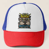 King Kat Trucker Hat Pet (Voorkant)