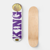 KING (KC Royalty-skateboard, Verenigd Koninkrijk) Persoonlijk Skateboard (Voorkant)