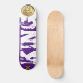 KING (KC Royalty-vrij) Skateboard (Voorkant)