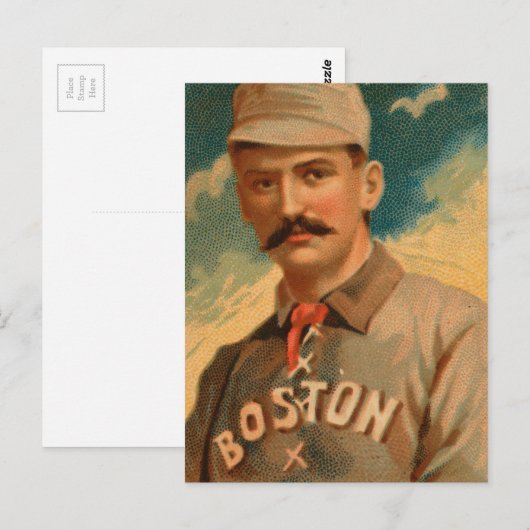 King Kelly Baseball Card Briefkaart (Voorkant / Achterkant)