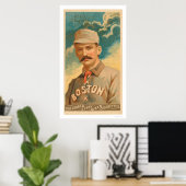 King Kelly Baseball Kaart 1888 Poster (Thuiskantoor)