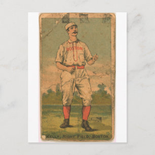 King Kelly, Boston Beaneaters Briefkaart