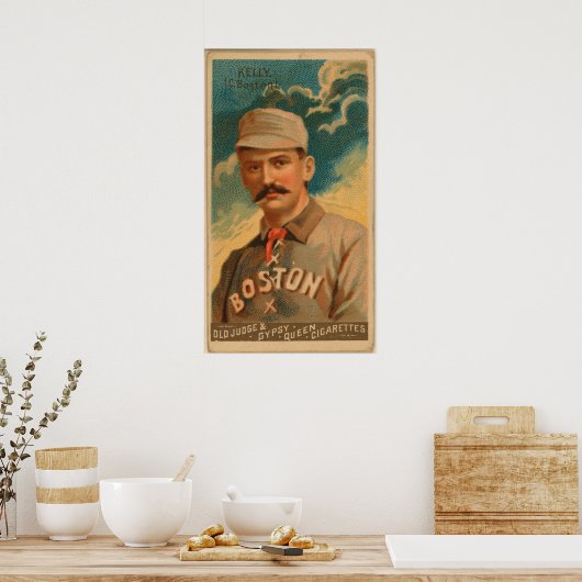 King Kelly, Boston Beaneaters Poster (Keuken)