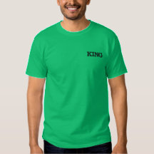 King Kelly Green Custom T-shirts Topjes voor heren