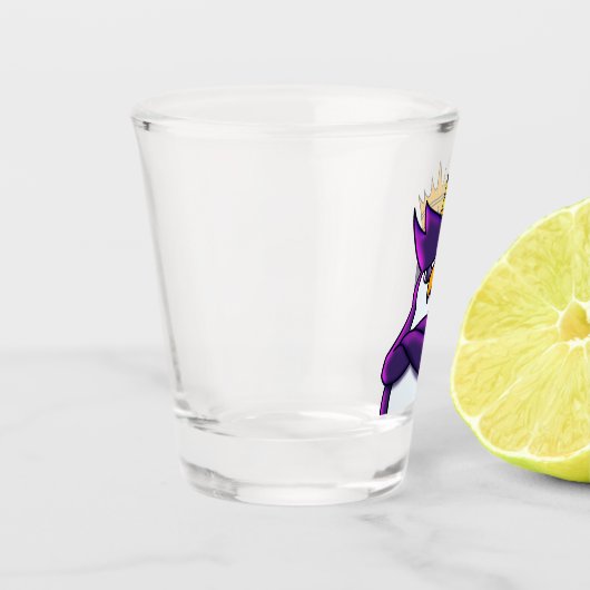 King Kenguin Shot Glass Glas (Links)
