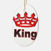king keramisch ornament (Links)