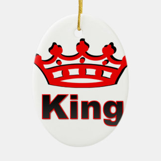 king keramisch ornament