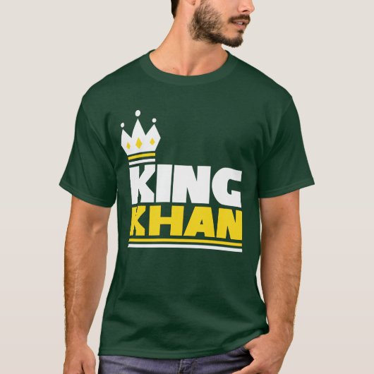 King Khan 3 donker T-shirt (Voorkant)
