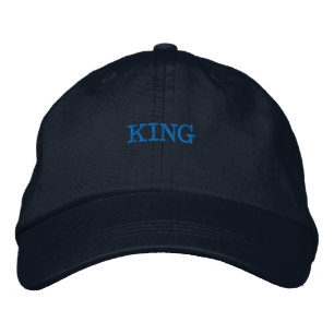 KING Knappe Heren Dames honkbal Visors-Hat Geborduurde Pet