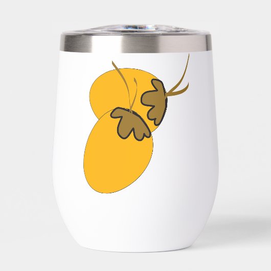 King Kokosnoot Twee oranje Sap drink Classic Soft  (Voorkant)