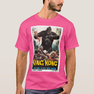 King Kong 1933 Film Poster  Avontuurlijke Kunst T-shirt